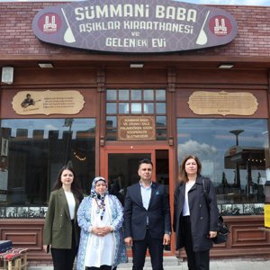  Divanı Kale Palandöken Kadın Kooperatifi tarafından hayata geçirilen Aşık Sümmani Baba Kıraathanesi ve Gelenek Evi Ziyareti - fotoğraf 1