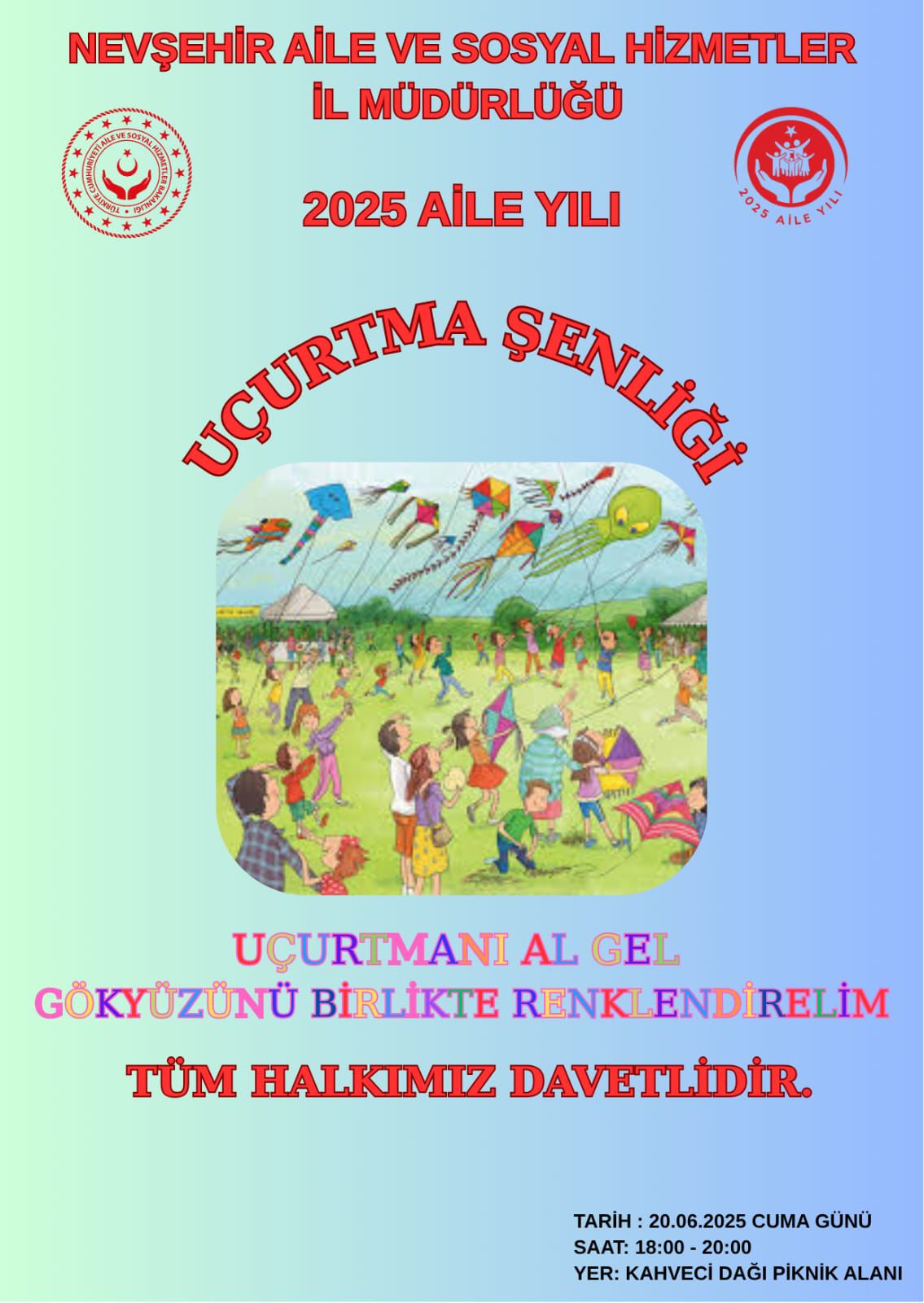 Uçurtmanı Al Gel Gökyüzünü Birlikte Renklendirelim