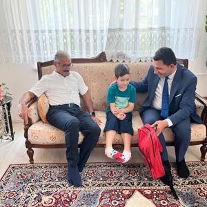 15 Temmuz Demokrasi ve Milli Birlik Günü Ziyaretlerini Gerçekleştirdi(Şehit Ramazan Konuş). - fotoğraf 2