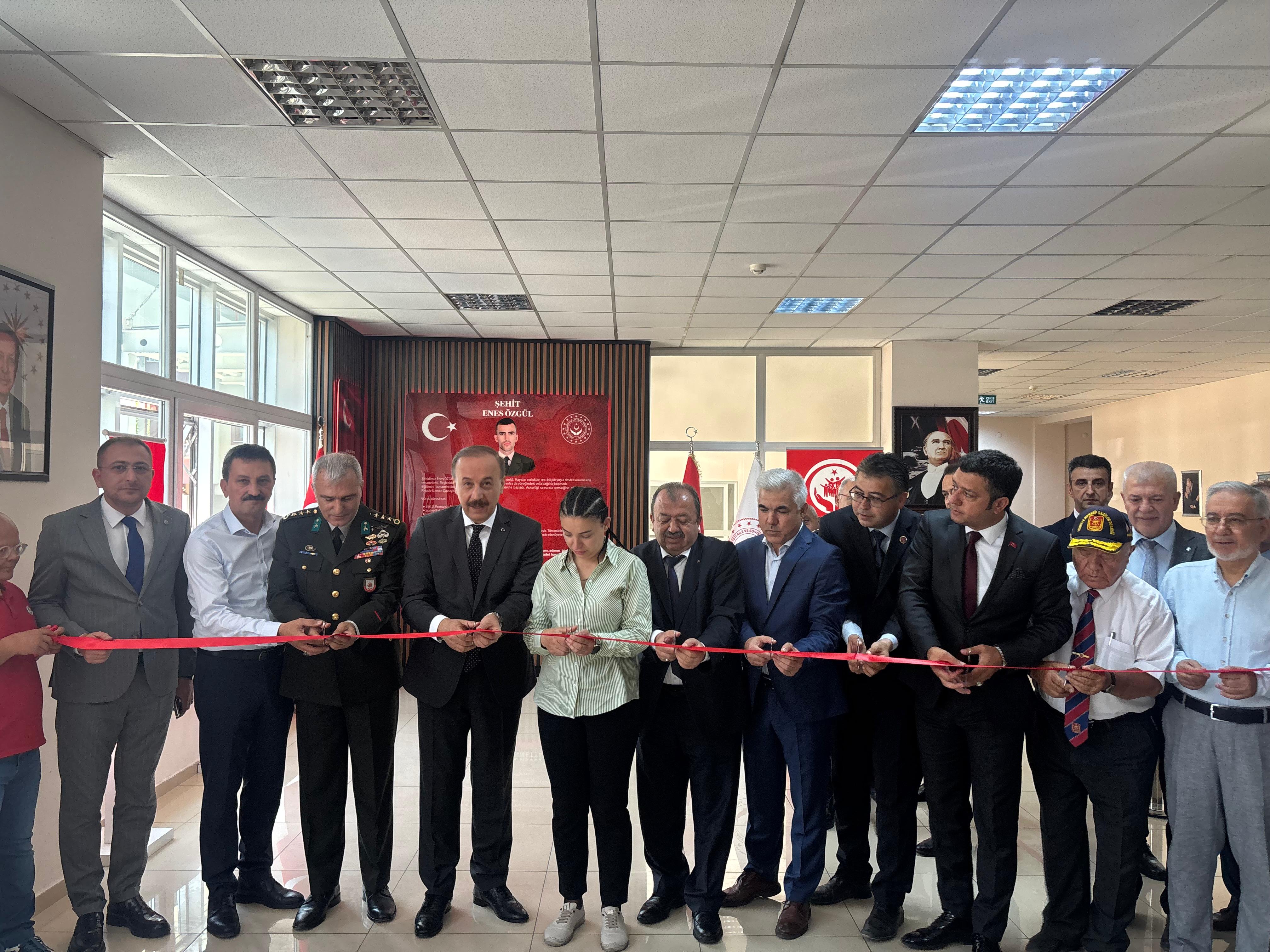 Şehidimizin Aziz Hatırası İl Müdürlüğümüzde Yaşatılacak