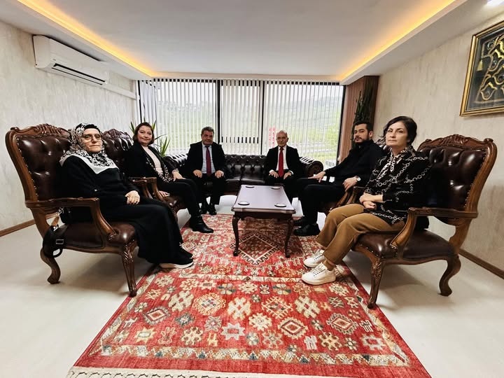 MHP Ordu İl Başkanı Mehmet Özçelik’ten İl Müdürümüz Harun Tan’a Ziyaret