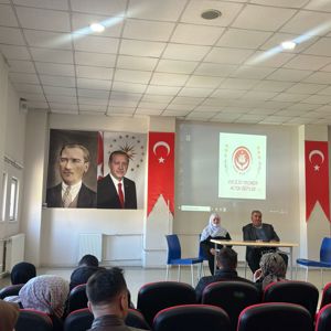 Evlenecek Gençlerin Desteklenmesi Projesi kapsamında "Evlilik Yolunda Altın Öğütler" - fotoğraf 1