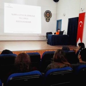 25 Kasım Kadına Yönelik Şiddetle Uluslararası Mücadele Günü kapsamında Eğitim verildi - fotoğraf 3