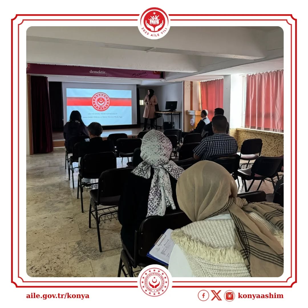 15 Temmuz Şehitleri İlkokulu'nda "Kadına Yönelik Şiddetle Mücadele ve Erken Yaşta ve Zorla Evliliklerin Önlenmesi" Konularında Bilinçlendirme Sunumu Gerçekleştirilmiştir