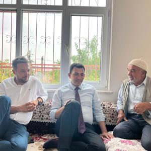 Kahraman Şehidimizin Baba Ocağına Ziyaret - fotoğraf 1