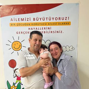  Asel bebeğimizi bugün Kalıcı Koruyucu Ailesi'nin Yanına Yerleştirdik.  - fotoğraf 1
