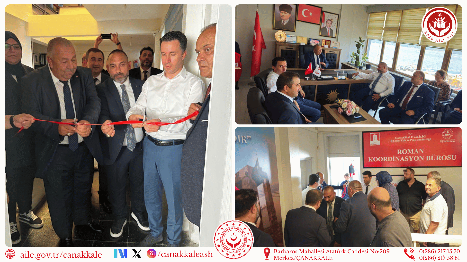 📍 Roman Koordinasyon Merkezi Açıldı