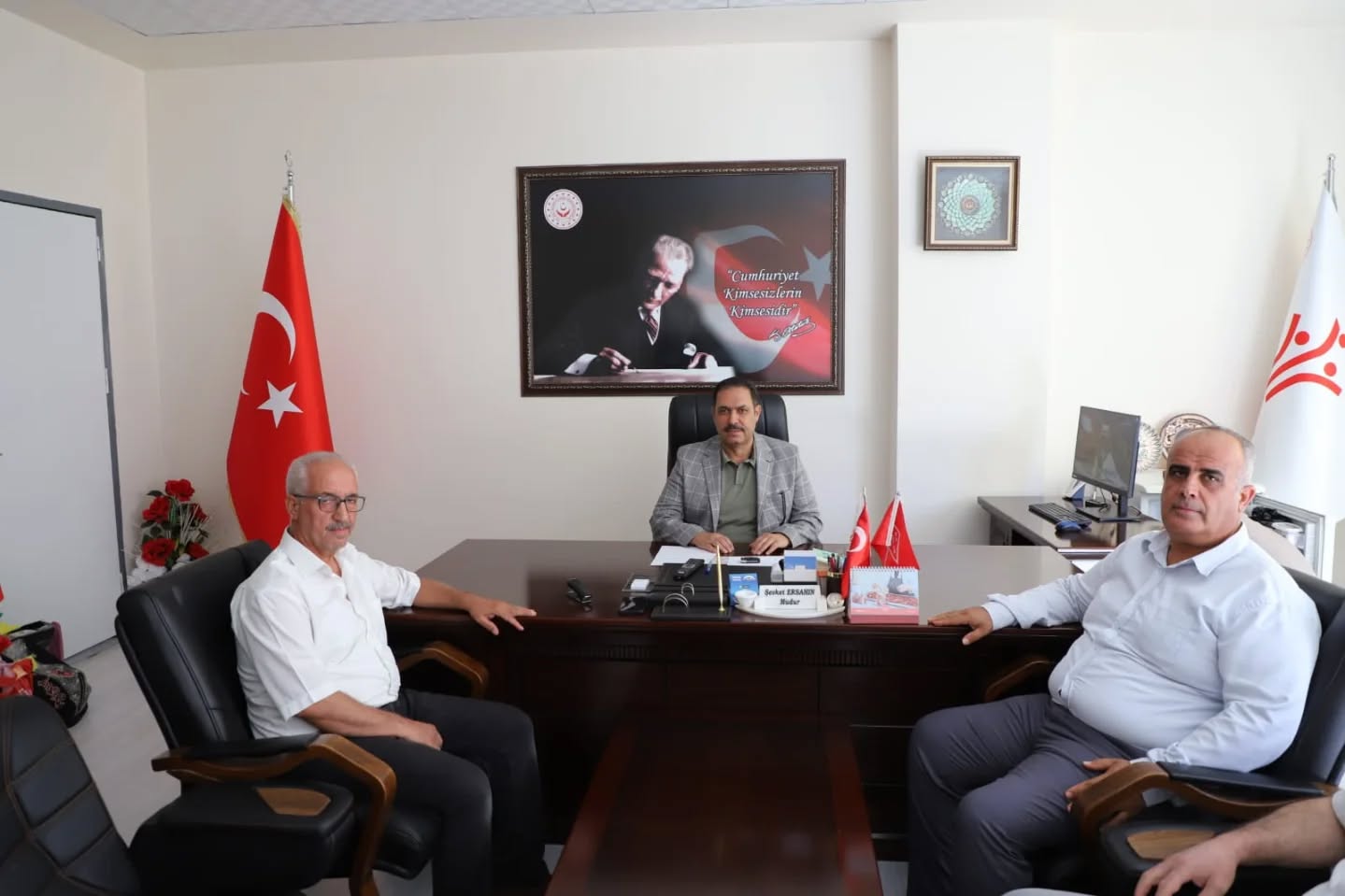 Kahta Sosyal Hizmet Merkezi Müdürlüğümüzü Ziyaret Ettik