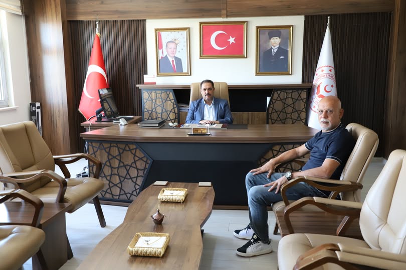 Hedef Kızılelma Derneği Başkanı Müdürlüğümüzü Ziyaret Etti