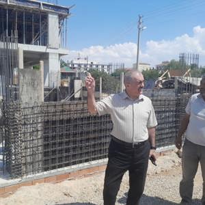 Bolvadin Huzurevi İnşaat Alanında İnceleme - fotoğraf 1