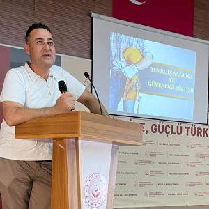 Çalışma Arkadaşlarımıza Yönelik İş Sağlığı ve Güvenliği Eğitimi  - fotoğraf 1
