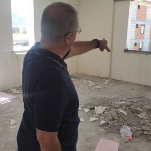 Çocuk Evleri Sitesi İnşaat Alanında İnceleme - fotoğraf 2