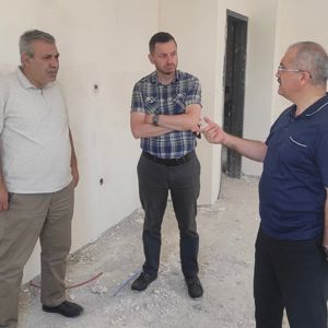 Çocuk Evleri Sitesi İnşaat Alanında İnceleme - fotoğraf 1