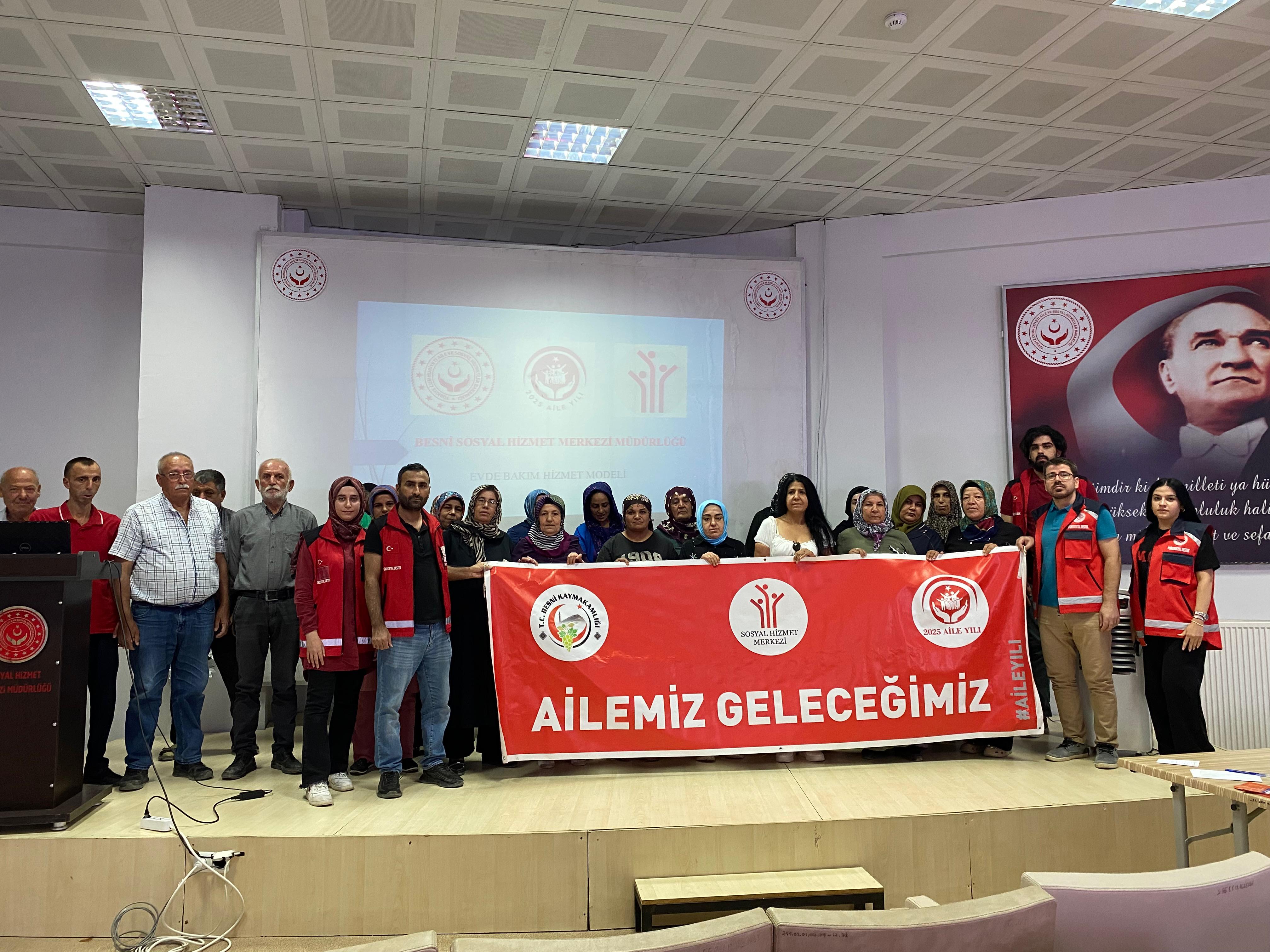Evde Bakım Hizmetinden Yararlanan Ailelerimizle Eğitimimizi Gerçekleştirdik