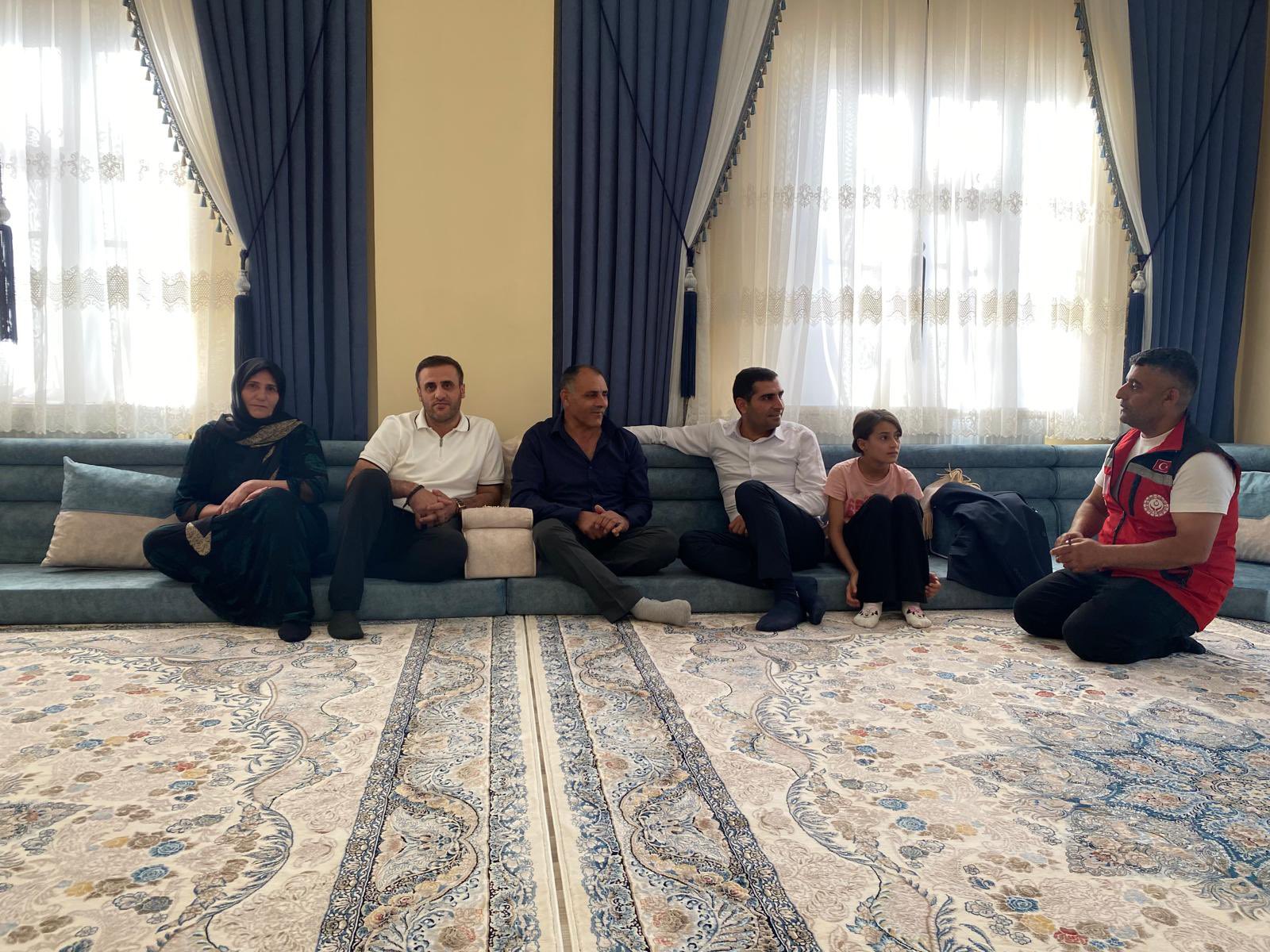 Yüksekova Sosyal Hizmet Merkezi Müdürlüğü’nün Şehit Ailelere Ziyaret