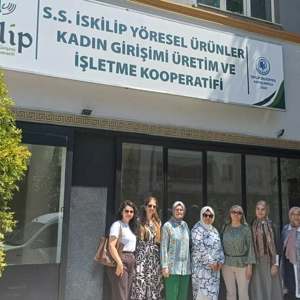 Sungurlu Kadın Kooperatifi ve Zarafet Kadın Kooperatifine ziyaret - fotoğraf 1