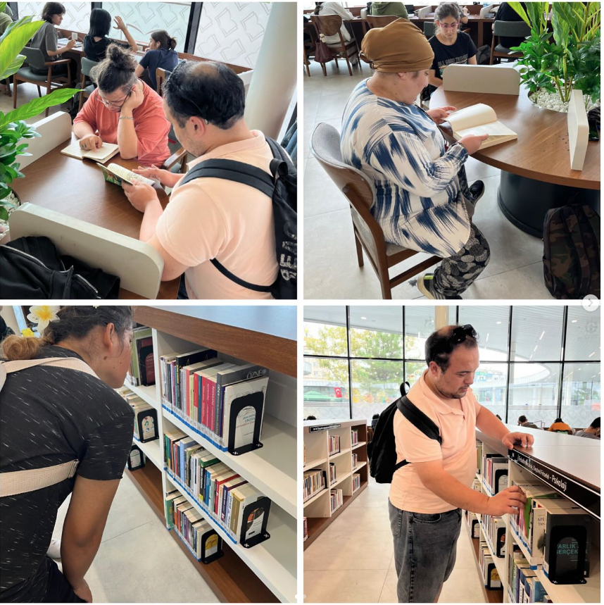 📚 Özel bireylerimizle kütüphane yolculuğu