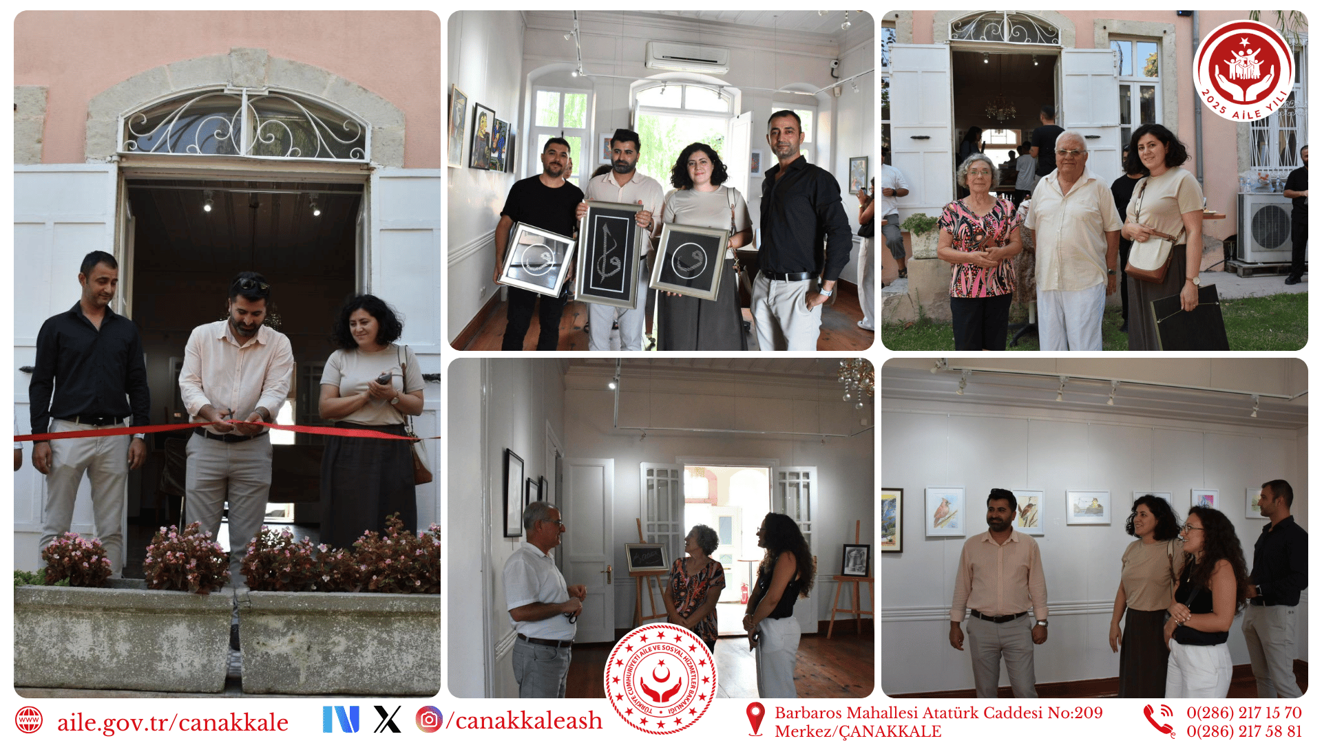 Çocuklarımızın Hayallerini Yansıttığı Resim Sergisi Açılışı Gerçekleştirildi