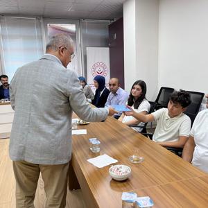 Şehit ve Gazi Çocuklarımız, Sınavda Kazandıkları Başarıyı İl Müdürümüz Bilal Erdoğan’la paylaştı. - fotoğraf 5