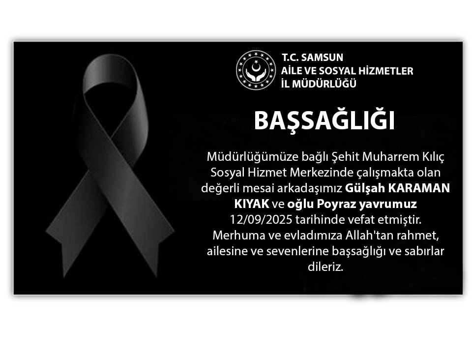 Vefat ve Başsağlığı 