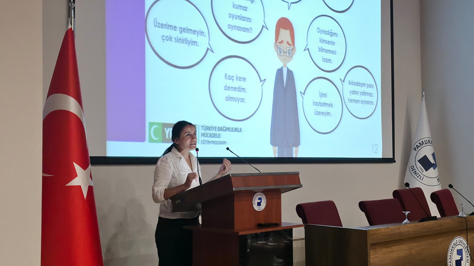 Üniversite Öğrencilerine Yönelik Kumar Bağımlılığı Farkındalık Programı Düzenlendi