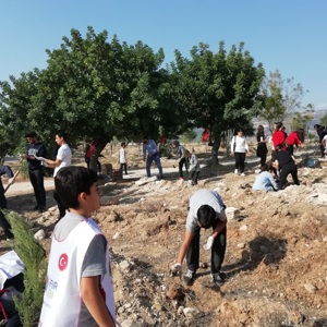 Çocuk Hakları Komitesi Çocukları Fidanlarını Dikti - fotoğraf 2