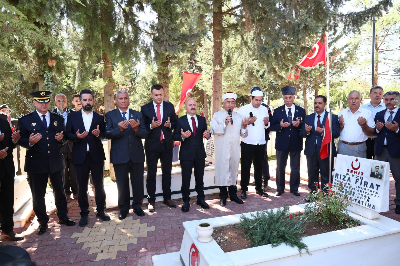 19 Eylül Gaziler Günü Dolayısıyla Adıyaman Şehitliği'ni Ziyaret Ettik