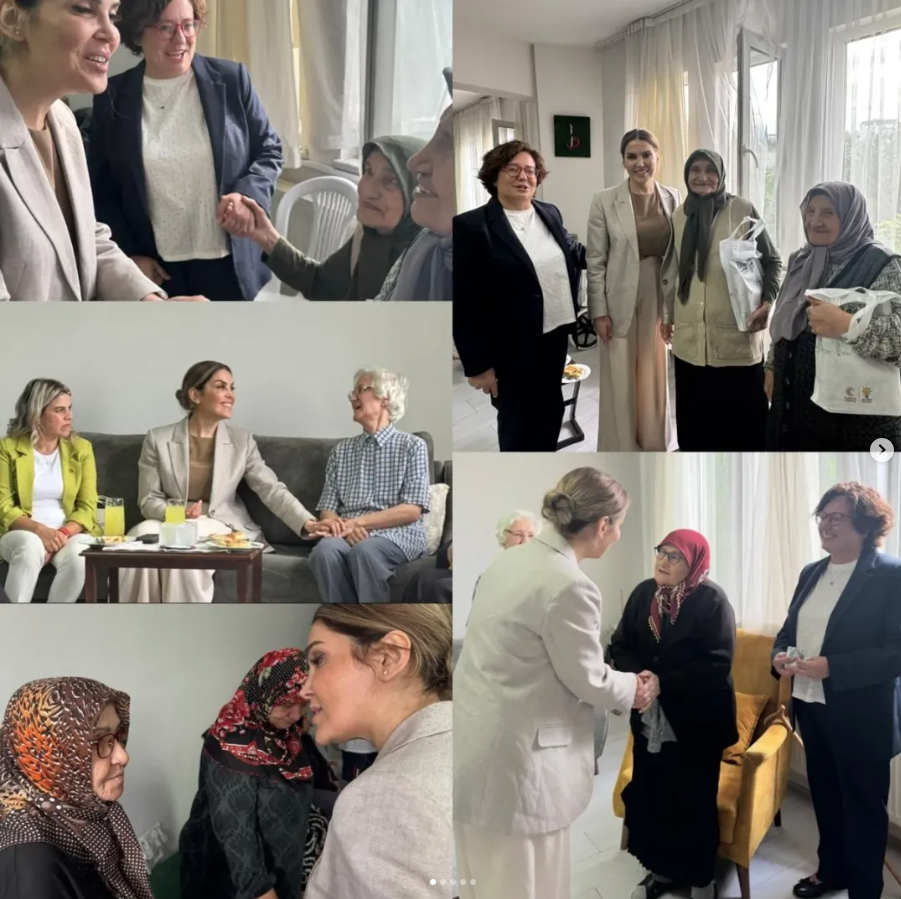 İstanbul Milletvekili Behiye Eker ve Gölcük Belediye Başkanı Ali Yıldırım Sezer’den Huzurevine Anlamlı Ziyaret