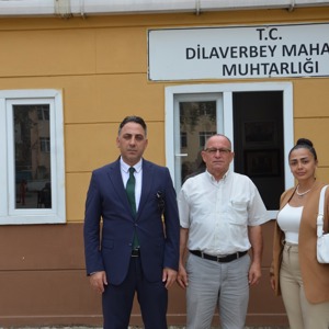 Edirne Aile ve Sosyal Hizmetler İl Müdürü Harun TOHUMCU, Dilaverbey Mahallesi Muhtarını Ziyaret Etti. - fotoğraf 1
