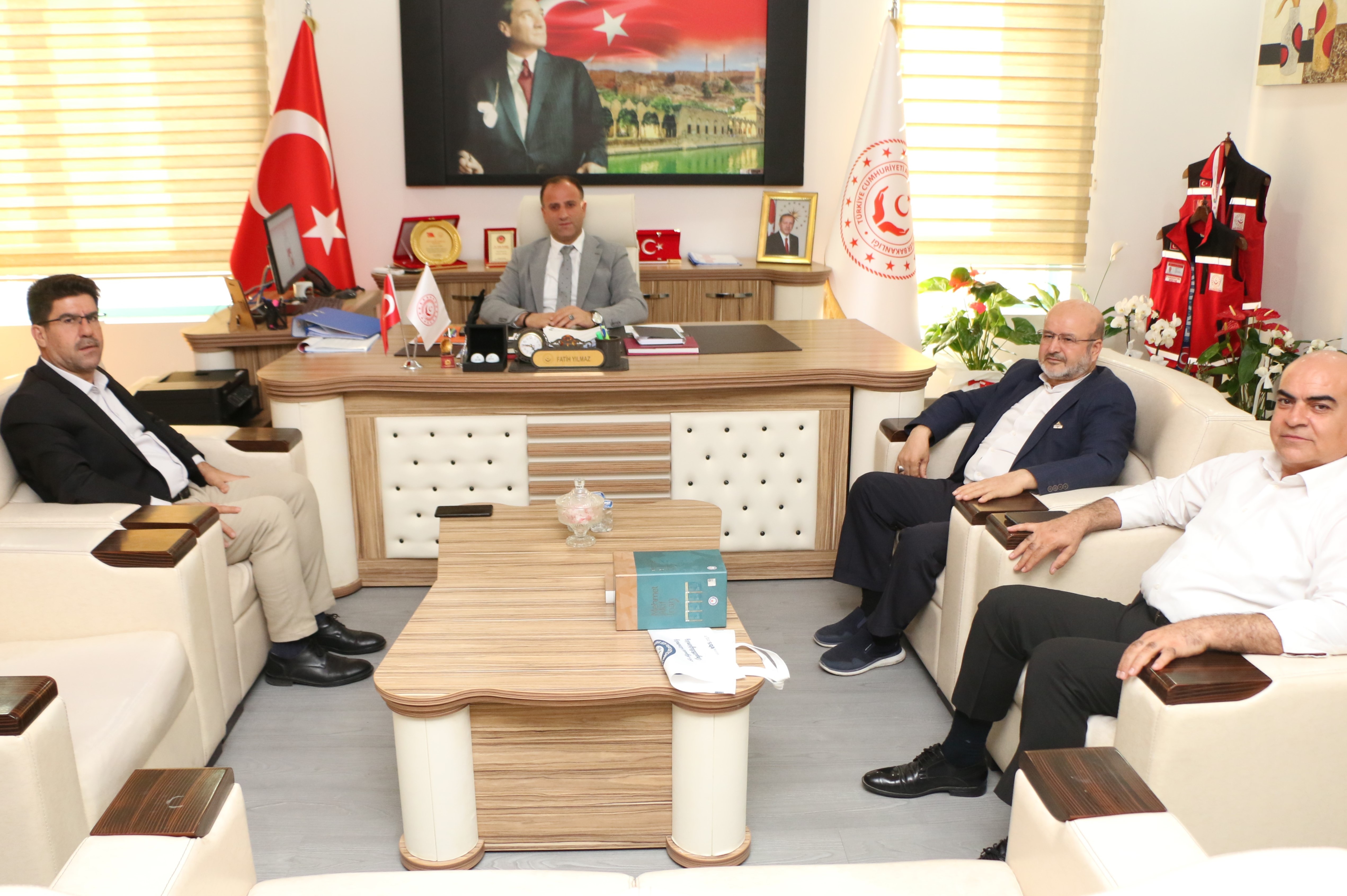 Eğitim -Bir- Sen Şanlıurfa Şube Başkanlığından Müdürlüğümüze Ziyaret 