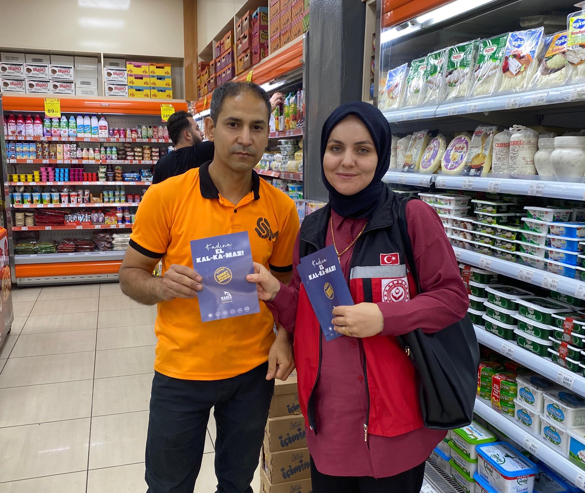 “Kadına El Kal-ka-maz”