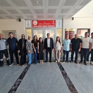 İl Müdürümüz Özgür Kırmızıtaş, Şarkışla Sosyal Hizmet Merkezi Müdürlüğü’nü ziyaret etti. - fotoğraf 1