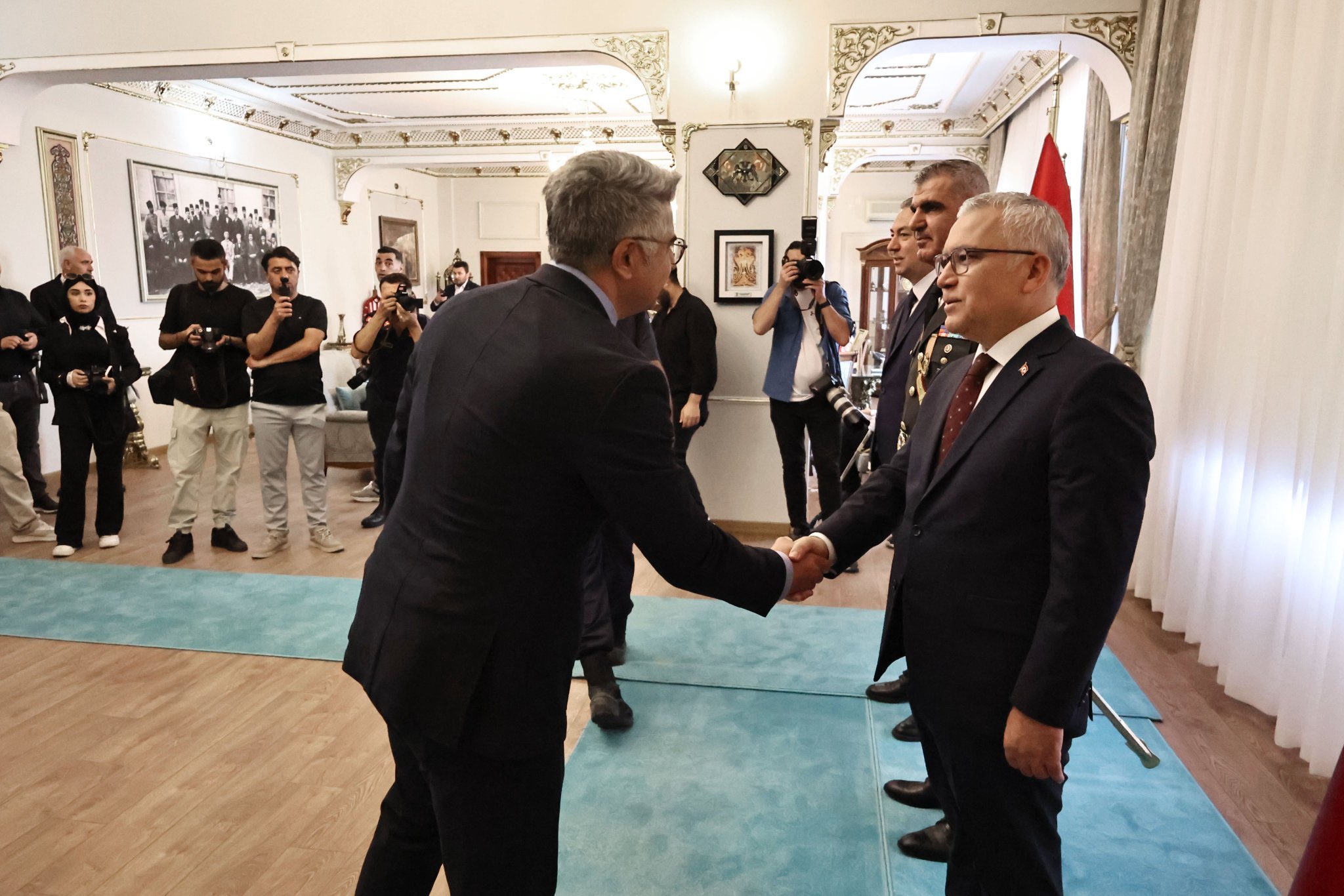 İl Müdürümüz Özgür Kırmızıtaş, 30 Ağustos Zafer Bayramı tebrik programına katıldı.