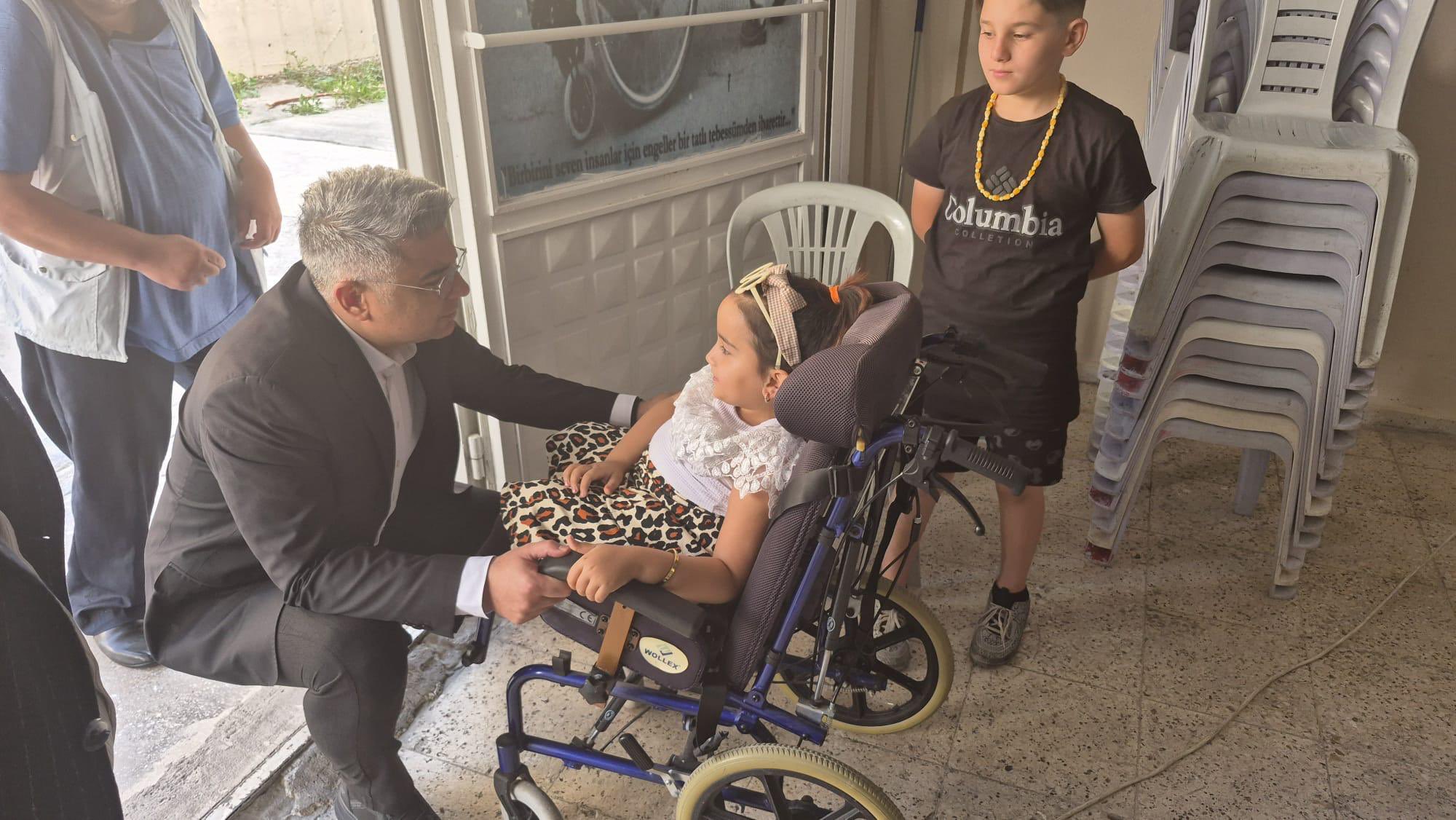 İl Müdürümüz Özgür Kırmızıtaş, Sivas Bedensel ve Zihinsel Engelli ile Engelli Aileleri Yardımlaşma ve Dayanışma Derneği tarafından şehitlerimiz için düzenlenen Mevlid programına katıldı.