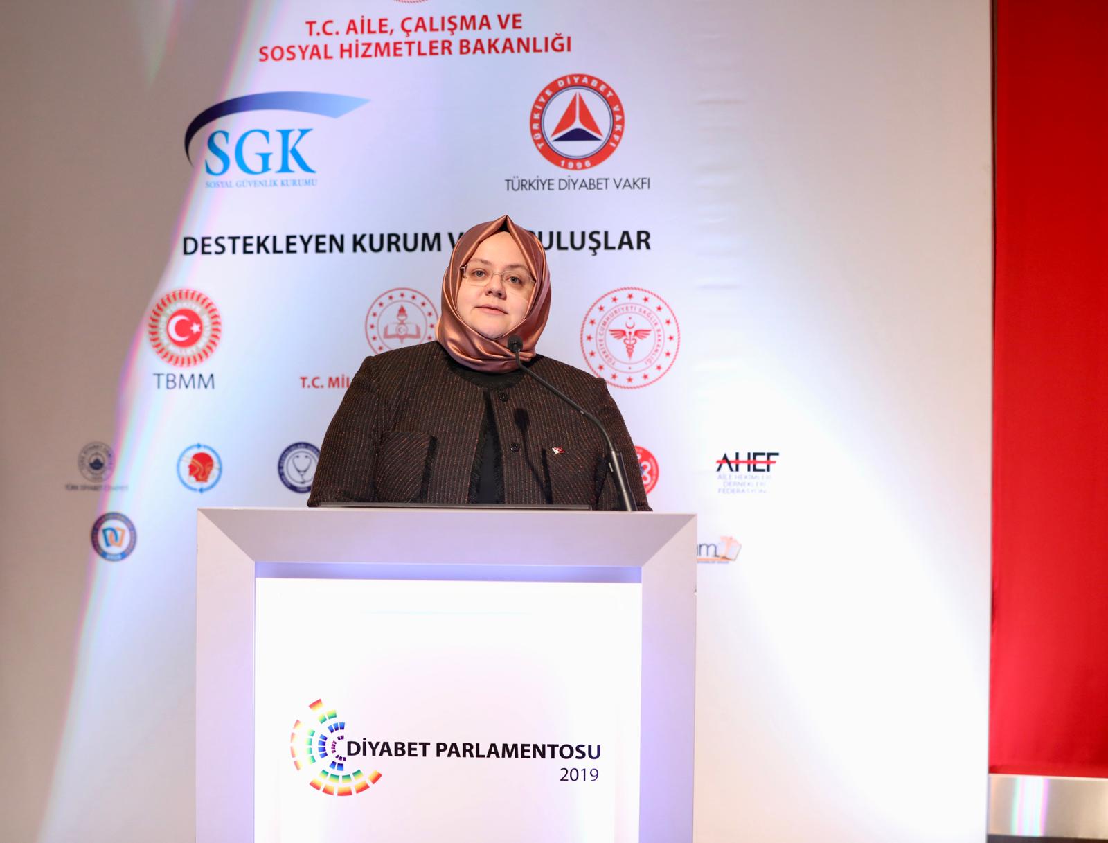 Bakan Selçuk: “SGK, 2018 Yılında 8.3 Milyon Kişinin Diyabet Tedavi Masrafını Karşıladı”