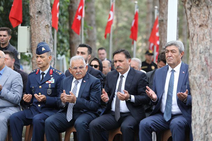 “19 Eylül Gaziler Günü” Münasebetiyle Polis Şehitliği  Ziyareti