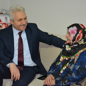 ŞEHİTLERİMİZ UĞUR YILDIZ VE BURAK KAPUCUOĞLU'NUN AİLELERİ ZİYARET EDİLDİ - fotoğraf 9