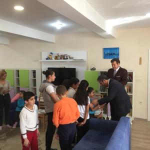 Akdeniz Kaymakamımız Sayın Muhittin Pamuk Çocuk Evleri Sitesi Müdürlüğünde Kalan Çocuklarımızı Ziyaret Etti - fotoğraf 2