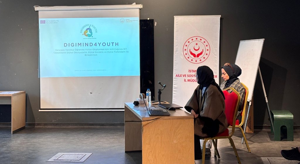 DigiMind4Youth” Projesi Kapsamında Dijital Farkındalık ve Dayanıklılık Atölyesi Gerçekleştirildi