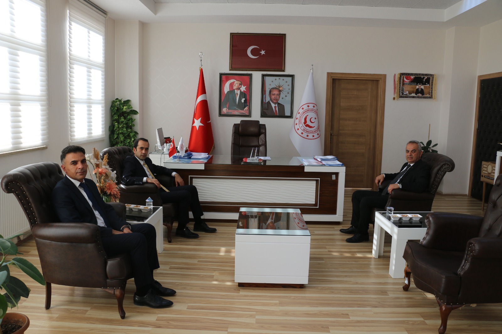 Kovancılar Kaymakamı Abdülhamit UYAR tarafından ziyaret.