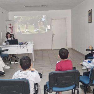 Bakanlığımız Hizmet Modellerinden Yararlanan Çocuklara Yönelik Temel Duygularını Tanıma ve İfade Etme Becerilerini Geliştirmek Üzere Animasyon Filmi İzledi - fotoğraf 1