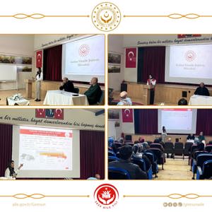 'Kadına Yönelik Şiddetle Mücadele Farkındalık Eğitimi' ve 'Aile Danışmanlığı' kapsamında bilgilendirme yapıldı. - fotoğraf 1