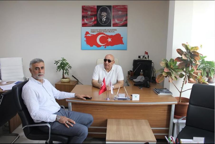 İl Müdürümüz; Kilis Şehit Aileleri ve Gazileri Yardımlaşma ve Dayanışma Derneği Başkanı Jandarma Kıdemli Albay Gazi Murat Cumhur MUHTAR’ı İş Yerinde Ziyarette Bulundu.