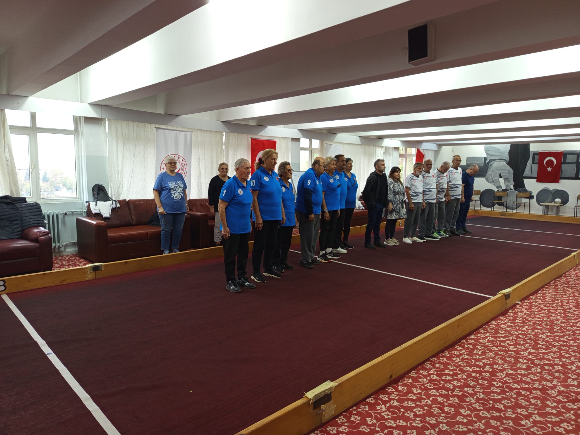 Edirne Huzurevi'nde Bocce Maçı Gerçekleştirildi.