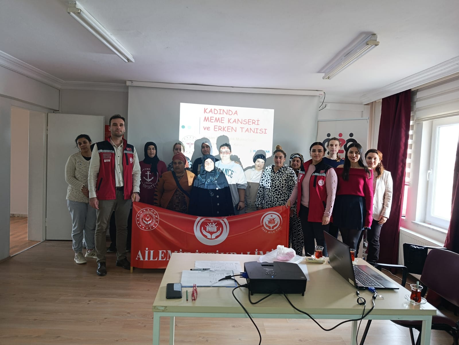 Meme Kanseri Konulu Eğitim Düzenlendi.