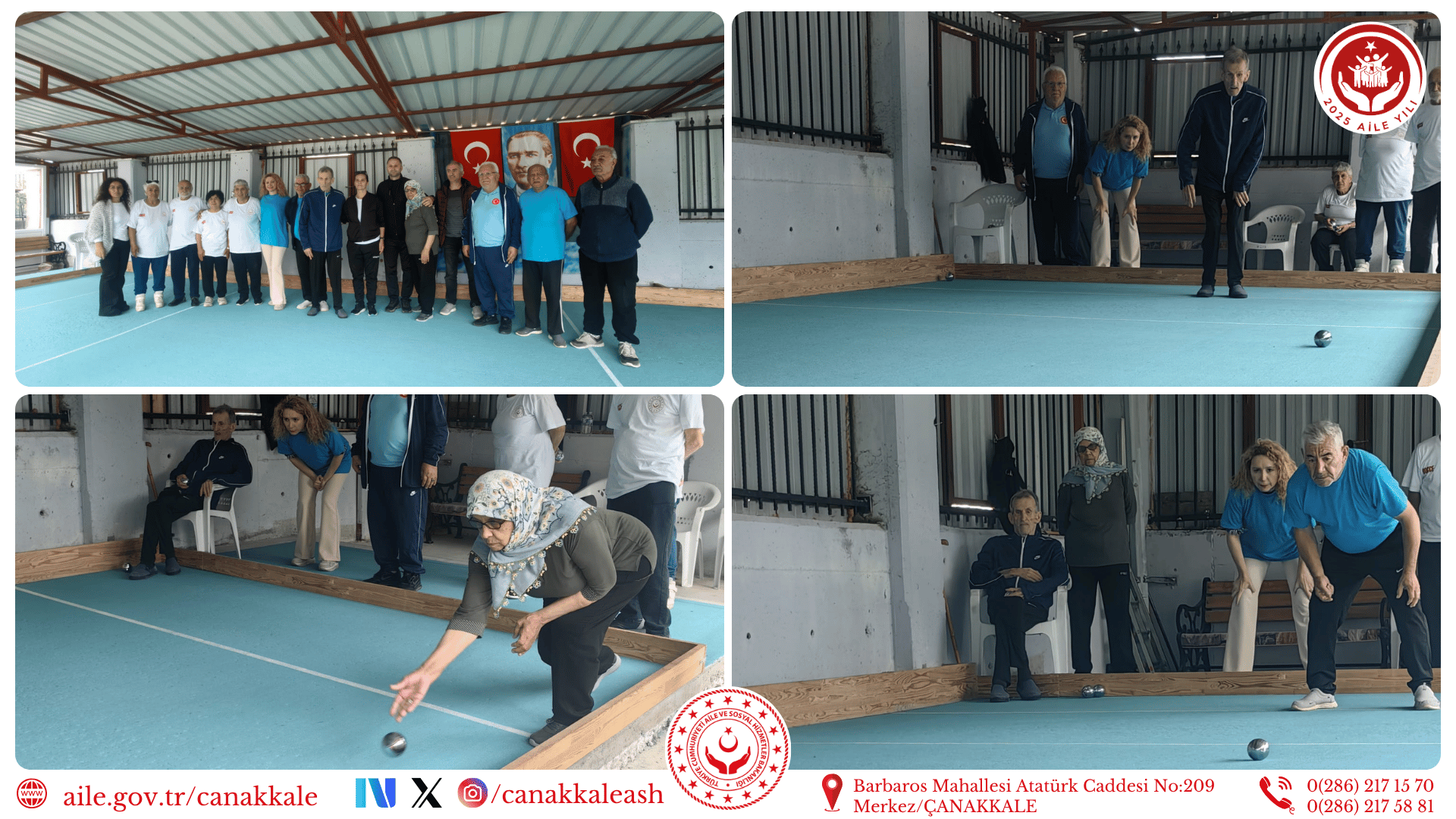 🎯 Yetişkin Gençler Bocce Turnuvası IV. Hafta