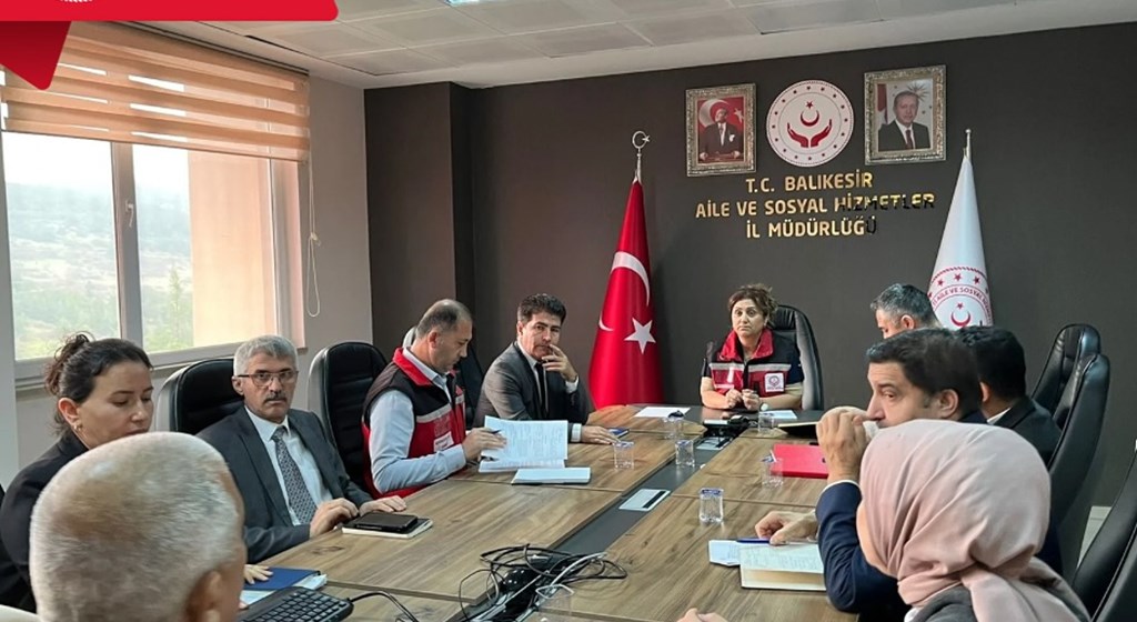 İl Müdürümüz Sayın Emine BÖÇKÜN Başkanlığında Sındırgı Depremi Koordinasyon Toplantısı Gerçekleştirildi