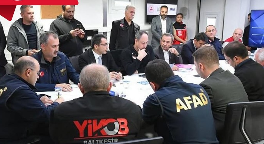 Deprem Sonrası Çalışmalar Vali Sayın İsmail USTAOĞLU Başkanlığında Değerlendirildi