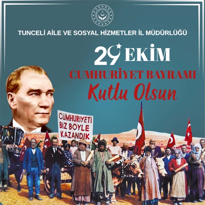 29 Ekim Cumhuriyet Bayramımız kutlu olsun!