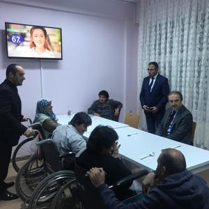 Sayın Valimiz Cüneyt EPCİM, Engelsiz Yaşam Merkezi Müdürlüğünü Ziyaret Etti - fotoğraf 7
